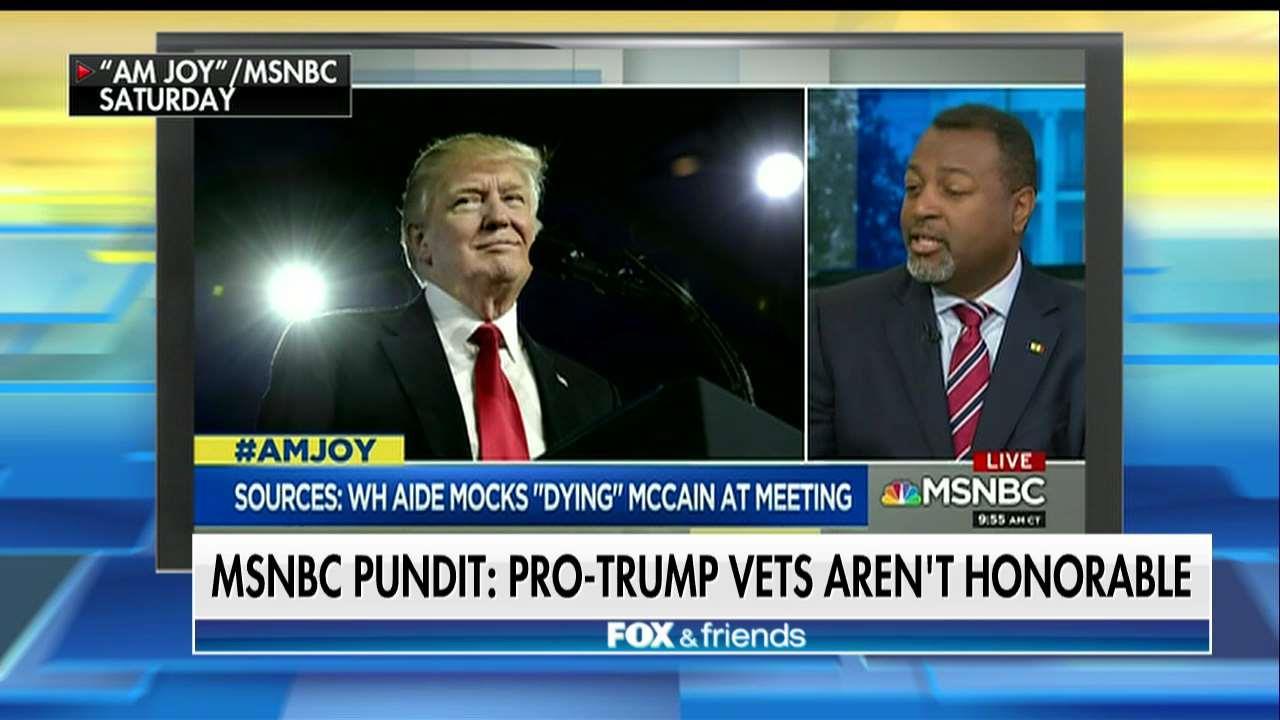 MSNBC Analyst Slams Pro Trump Vets