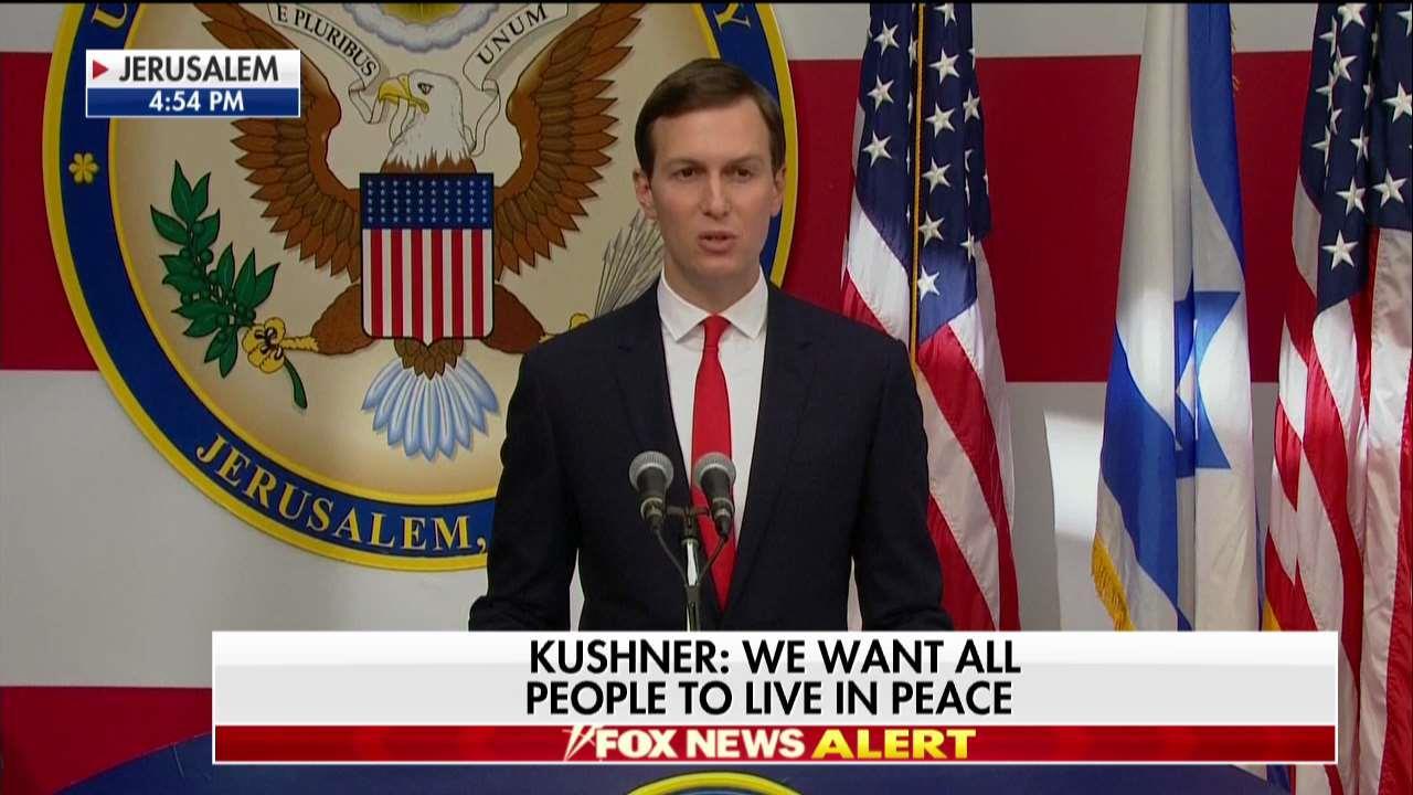 'Time to Try Something Better': Jared Kushner Speaks at Jerusalem Embassy Dedication Ceremony