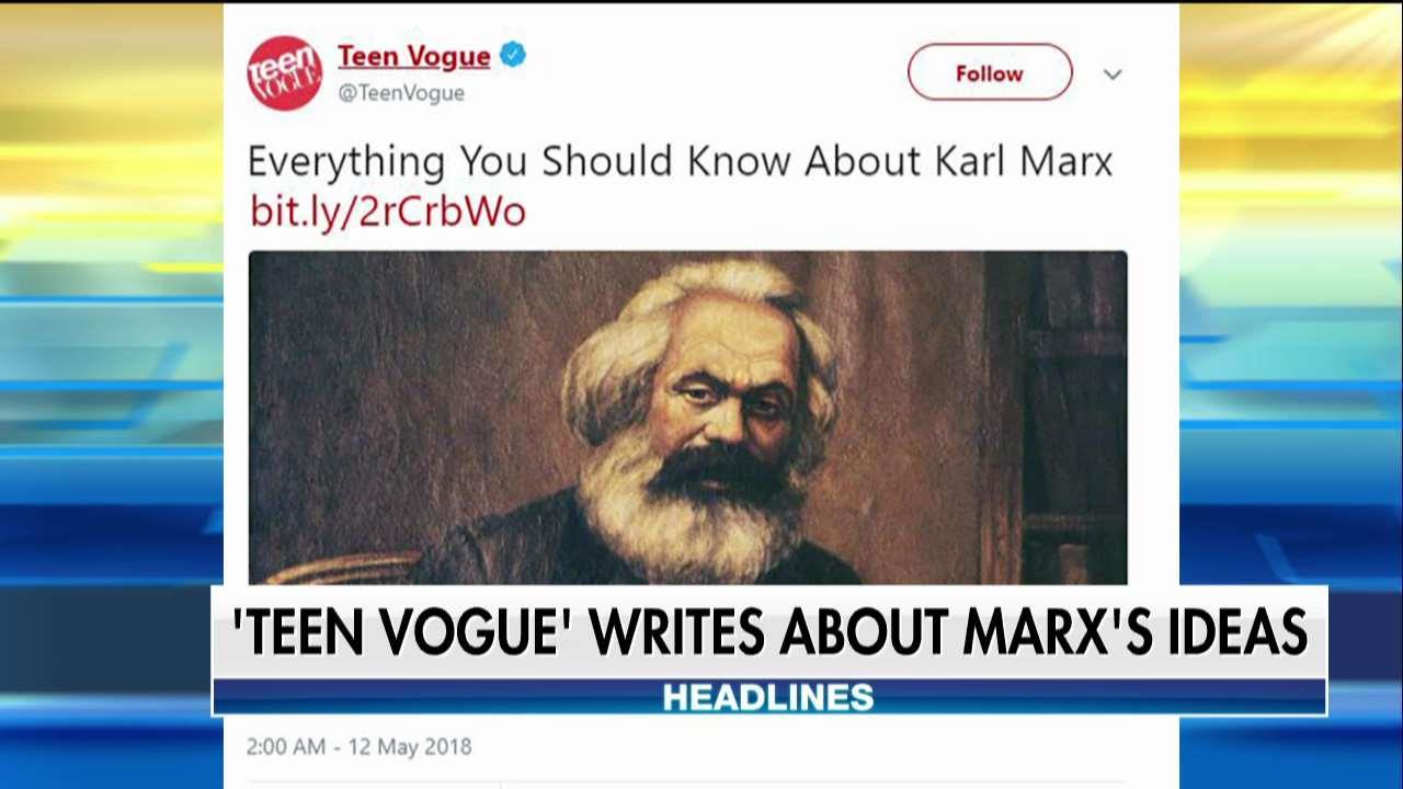 Teen Vogue Called Out for Article on Karl Marx