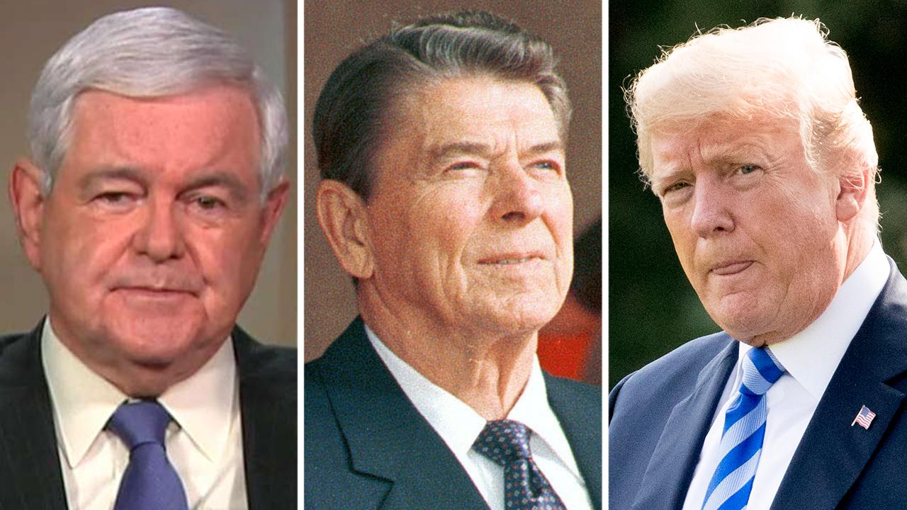 Gingrich on how Trump's accomplishments mirror Reagan's