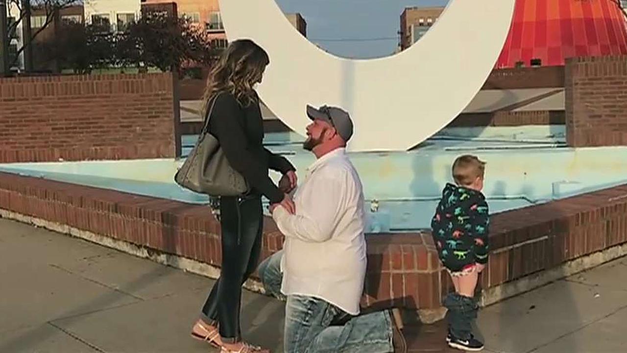 Potty-training toddler crashes proposal