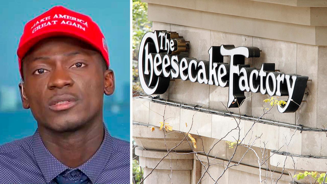 Trump supporter berated at Cheesecake Factory