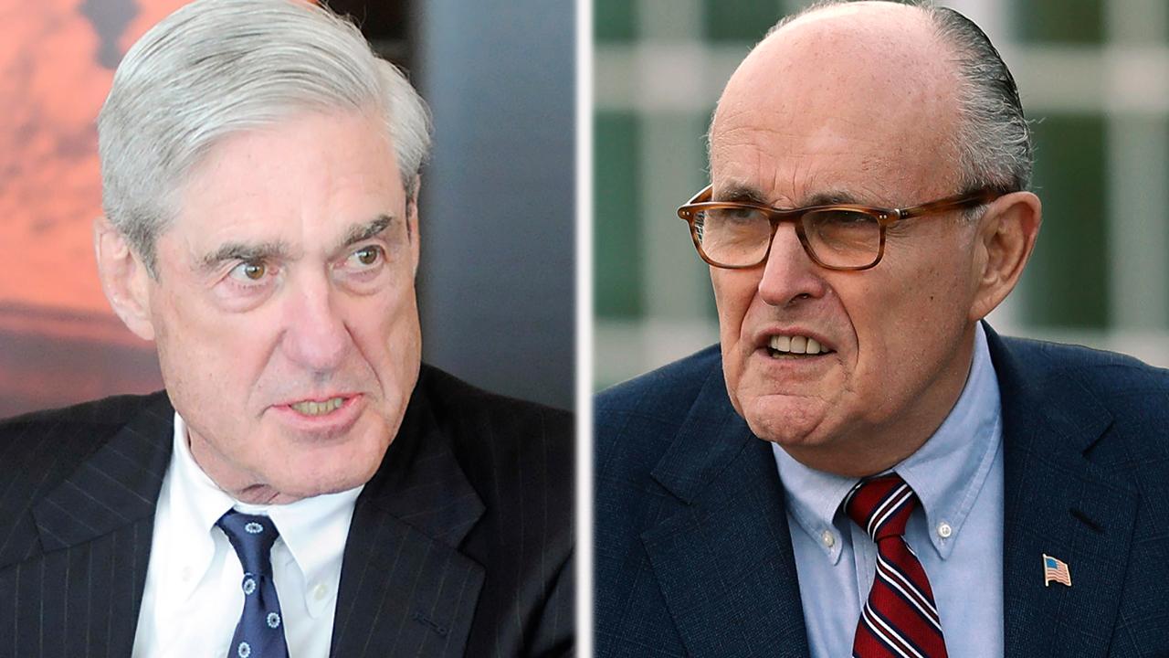 Giuliani says Mueller acknowledged he can't indict Trump