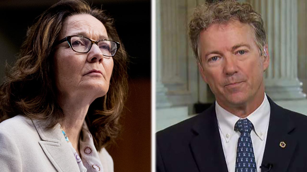 Sen. Rand Paul: At least 3 GOP senators still oppose Haspel