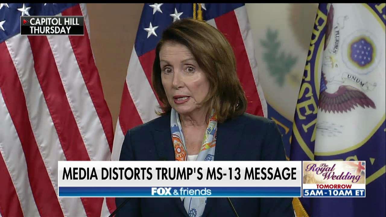 Nancy Pelosi: 'Calling People Animals Is Not A Good Thing'