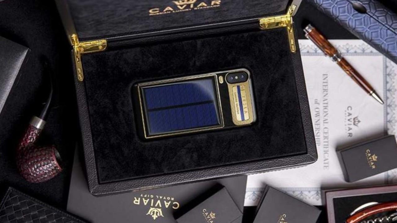 Luxury solar-powered iPhone X to sell for $4,500 
