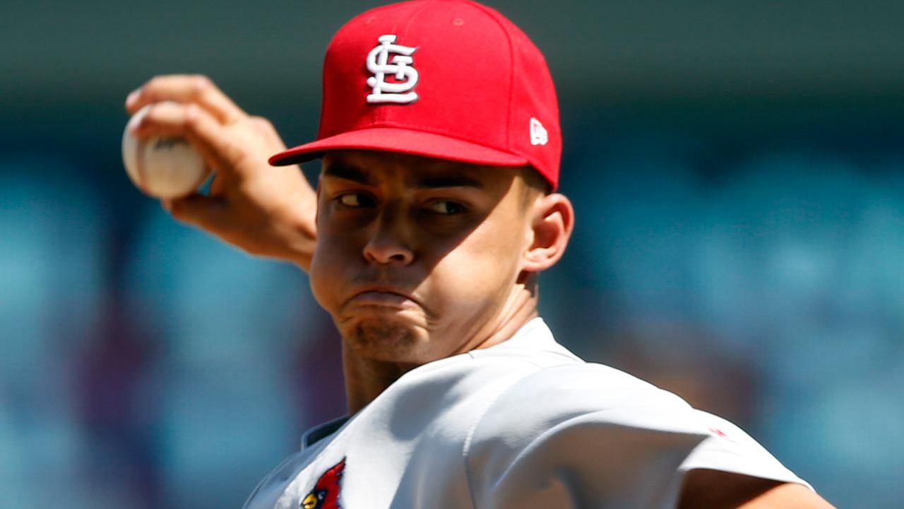 MLB: St. Louis Cardinals pitcher Jordan Hicks throws 105 mph