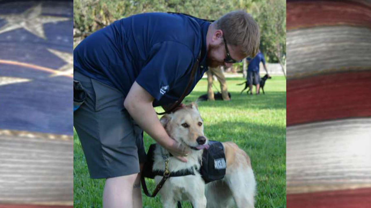Veteran opens up about how his service dog changed his life