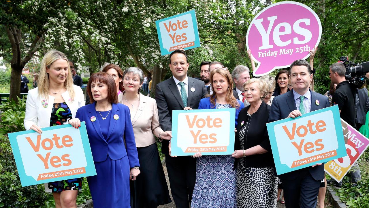 Polls show support for repeal of Ireland's abortion ban