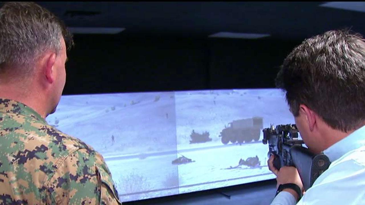 Quantico uses technology for combat training