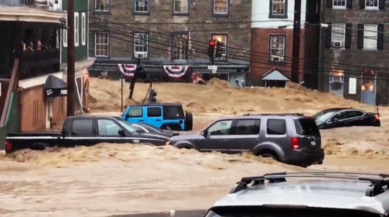 Man missing after catastrophic flooding in Ellicott City