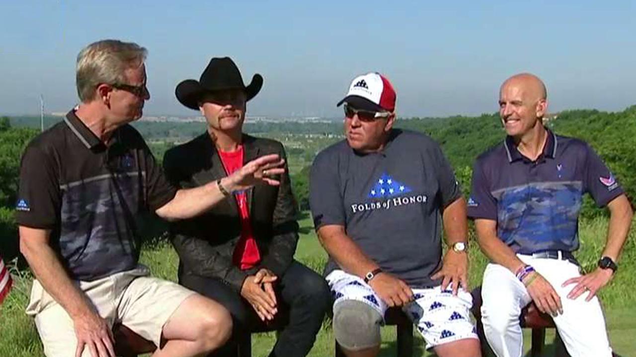 John Daly, John Rich join Folds of Honor to salute US heroes