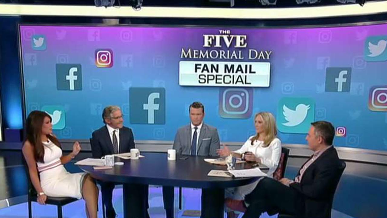 Memorial Day Fan Mail special on 'The Five'