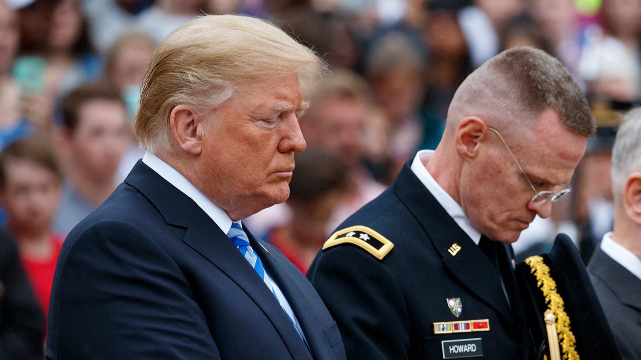 Trump pays tribute to American heroes on Memorial Day