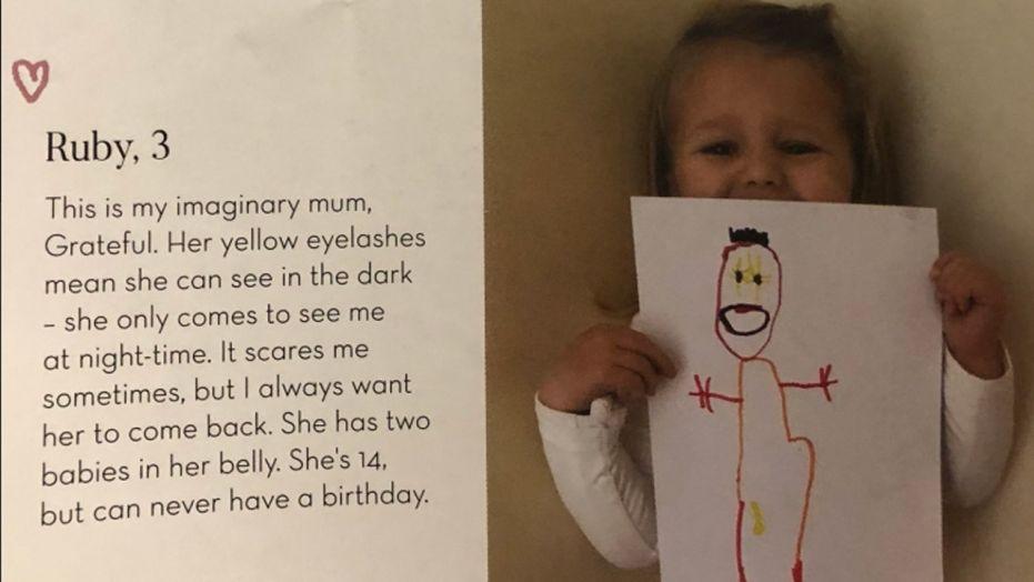 Girl describes imaginary 'mum'; Twitter convinced she has a ghost