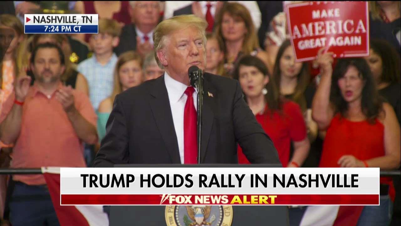 Trump Rips Phil Bredesen at Blackburn Speech