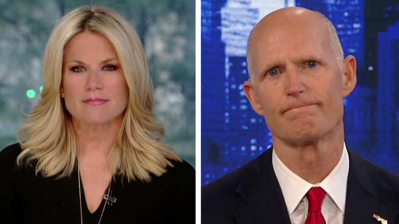 Scott on aftermath of Parkland shooting, Hurricane Maria