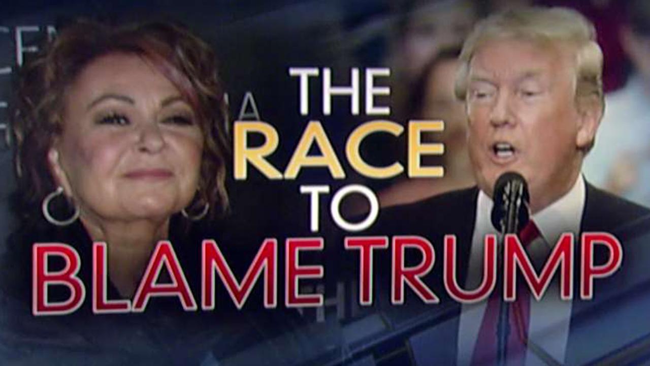 Ingraham: Roseanne and the race to blame Trump