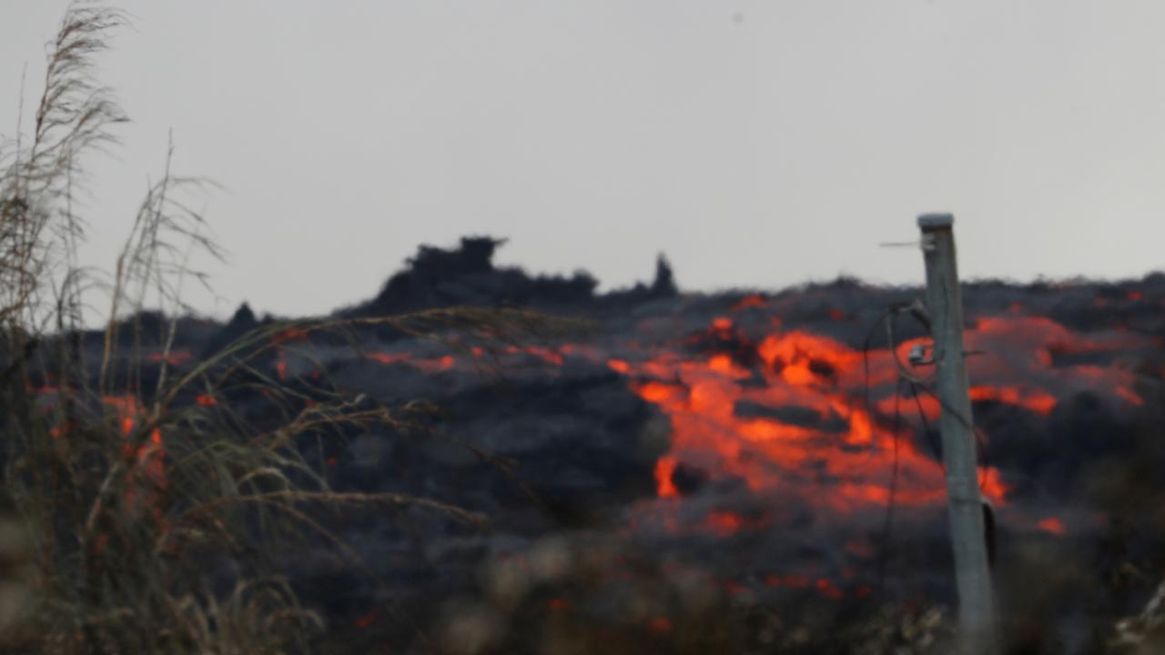 Active fissures keep lava moving across Hawaii