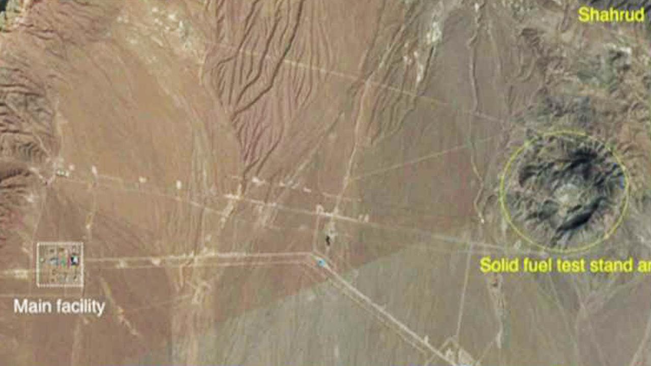 Drone spots secret Iranian ballistic missile facility