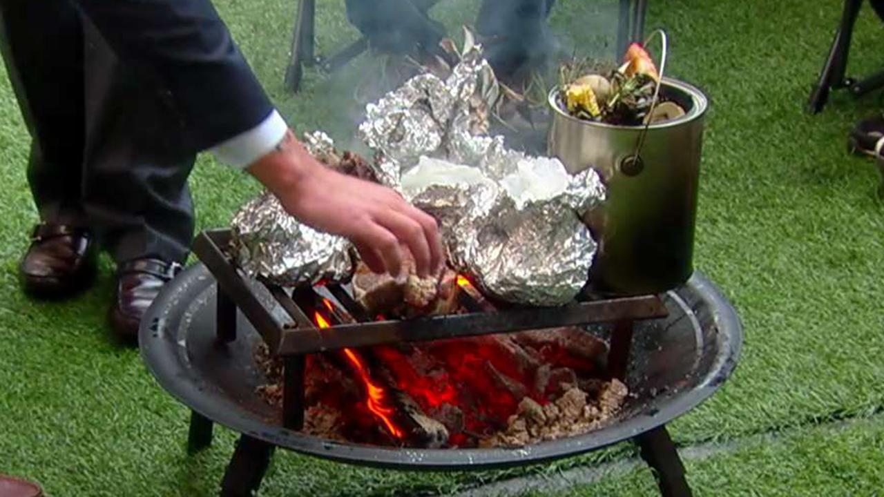 Campfire cooking tips from chef David Burke