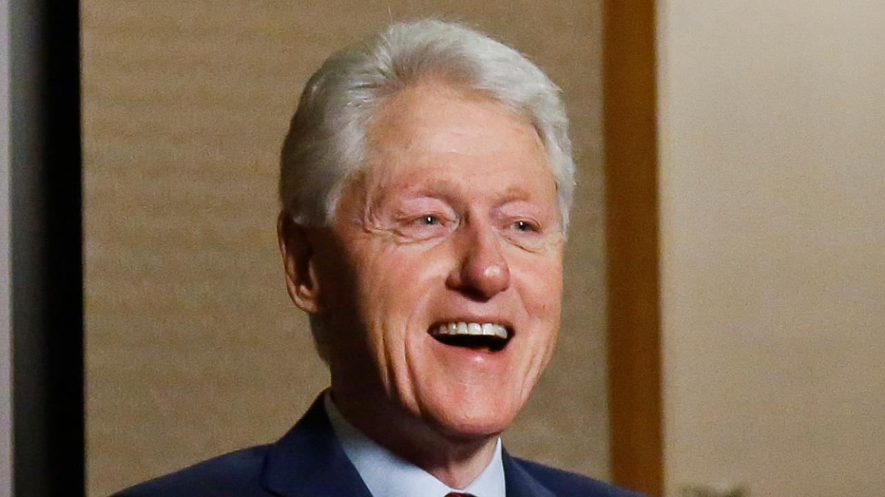 Bill Clinton admits he 'got hot under the collar'