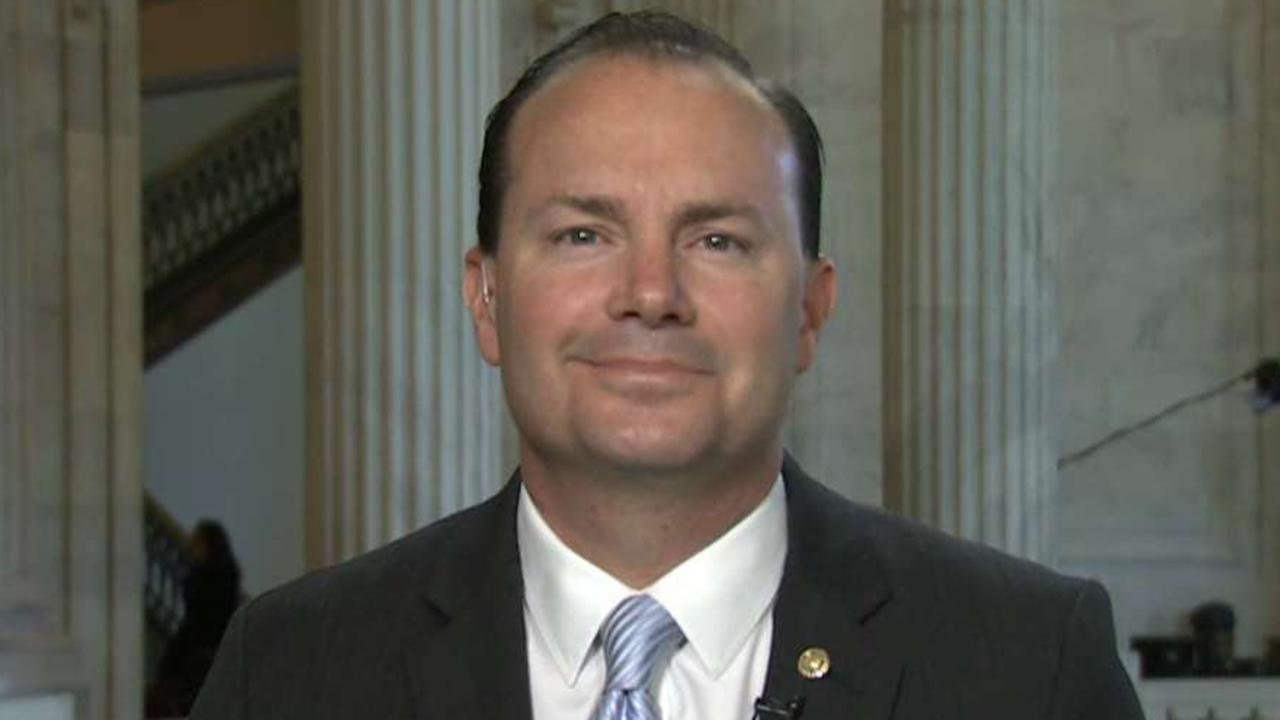 Sen. Lee: It would be a disaster if Trump pardoned himself