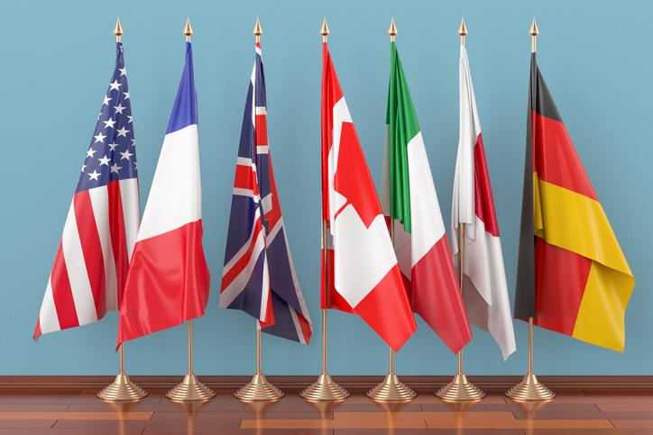 Where is the 44th G7 Summit being held and why are so many of the members frustrated with the United States?
