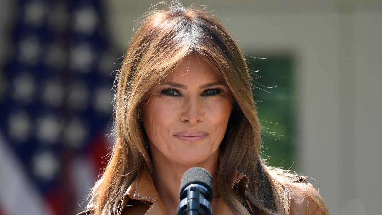 Media focus on Melania's whereabouts