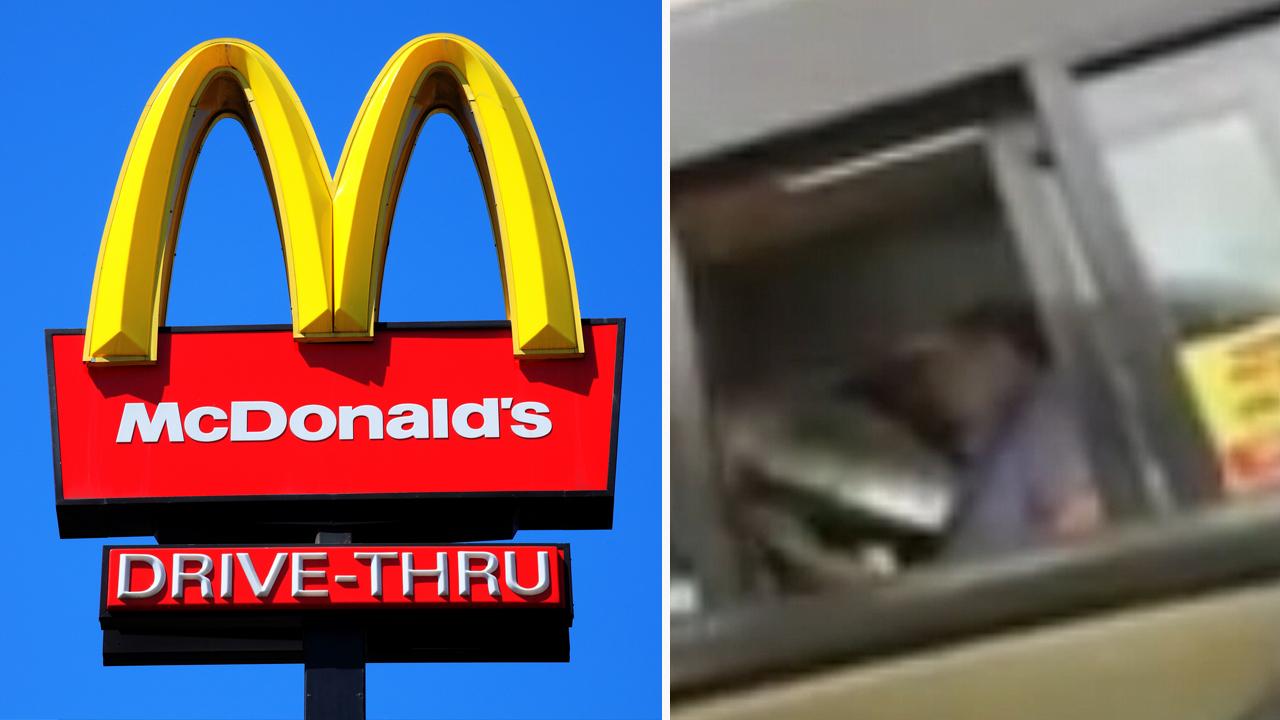 McDonald's manager's curse-filled meltdown caught on camera