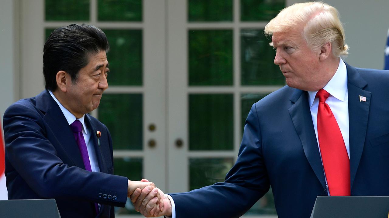 President Trump, Japanese PM Abe hold joint press conference
