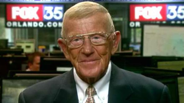 Coach Lou Holtz on the intersection of sports and politics