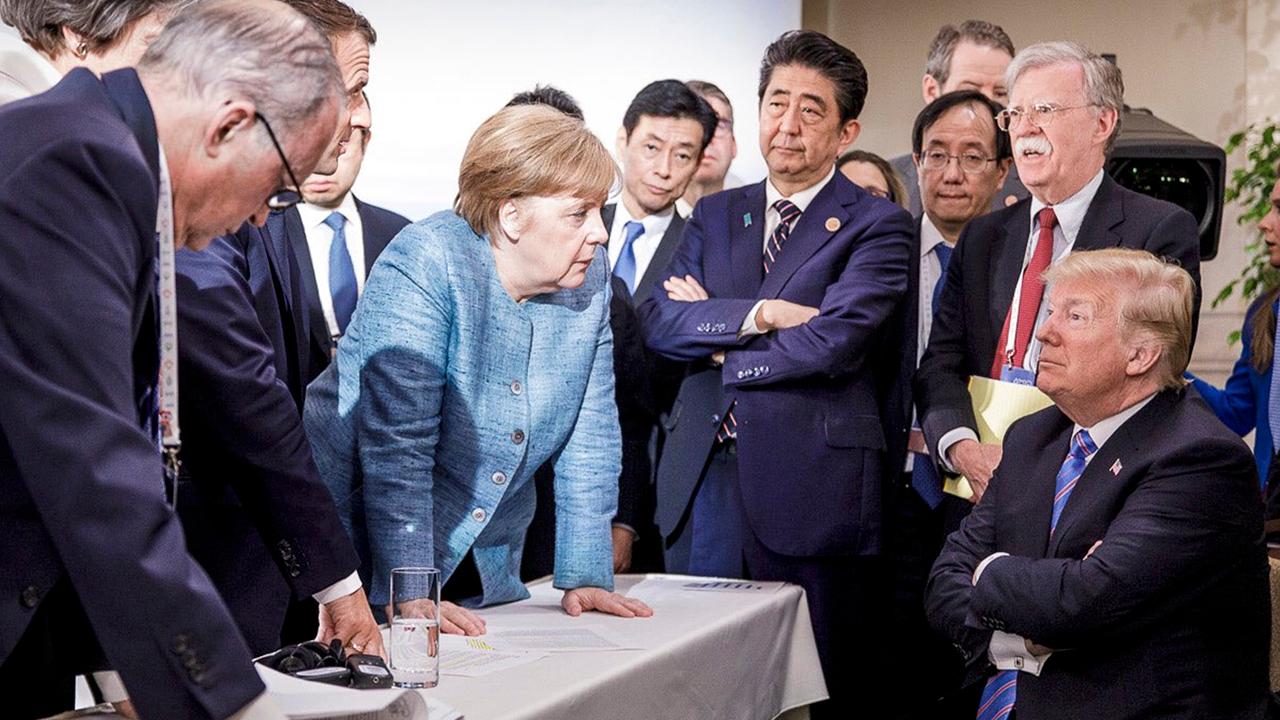 Media in meltdown mode over Trump's trip to G7 summit