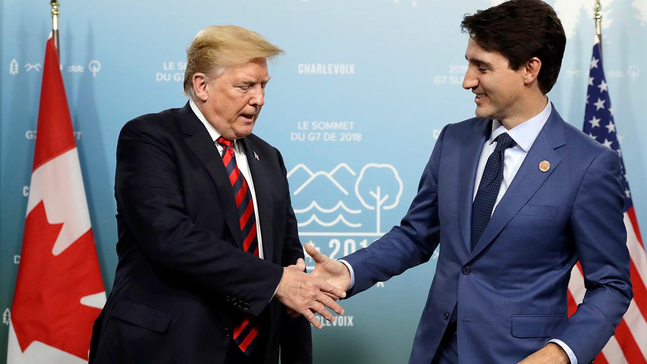 Trump calls Trudeau 'meek' and 'dishonest'