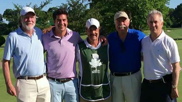 Jesse Watters tees off for a good cause
