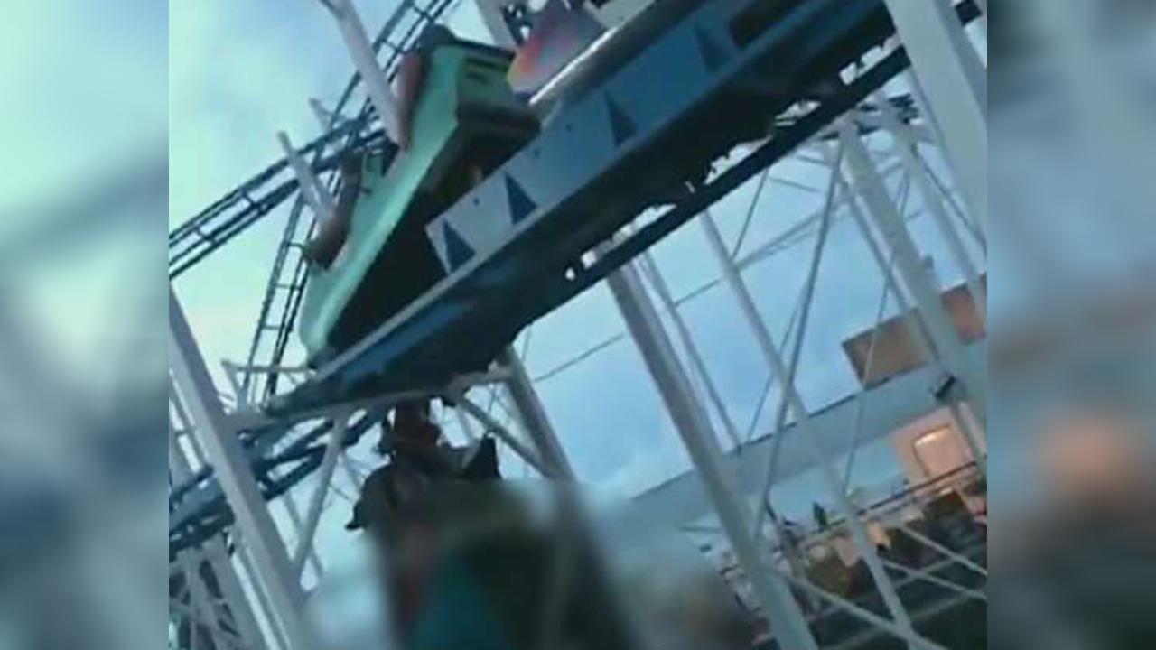 Roller coaster derails in Daytona Beach