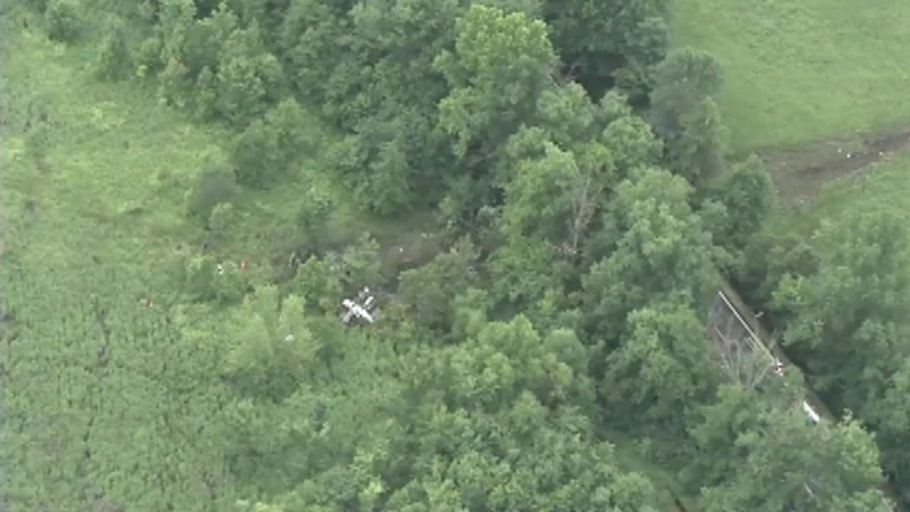 Two dead after small plane crash in New Jersey