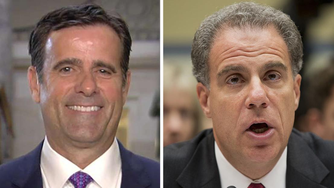 Rep. Ratcliffe preparing questions for Horowitz on IG report