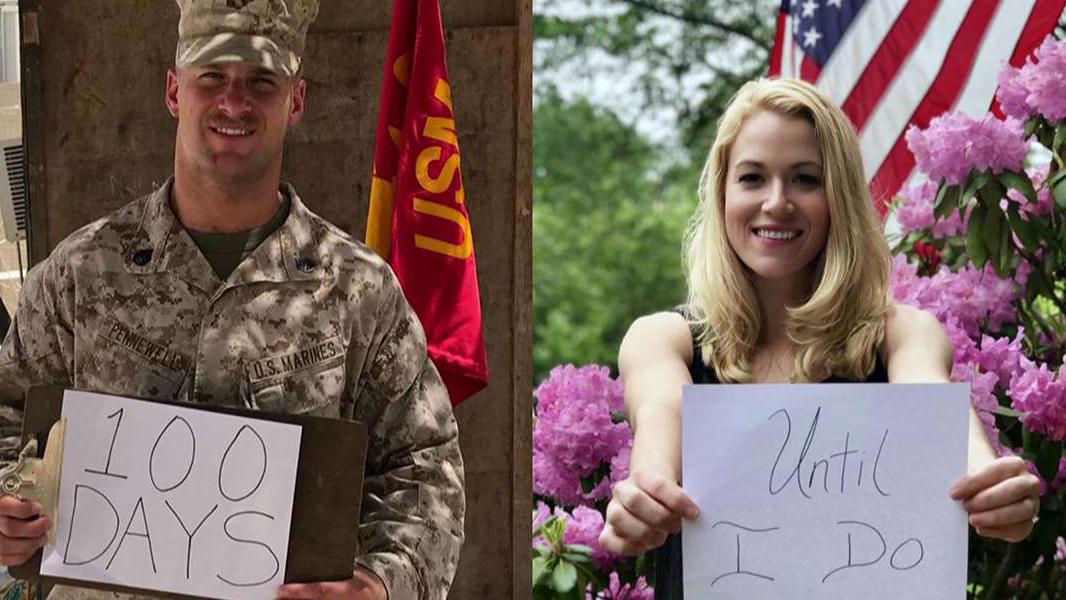 US Marine's fiancee shares her story as a #ProudAmerican