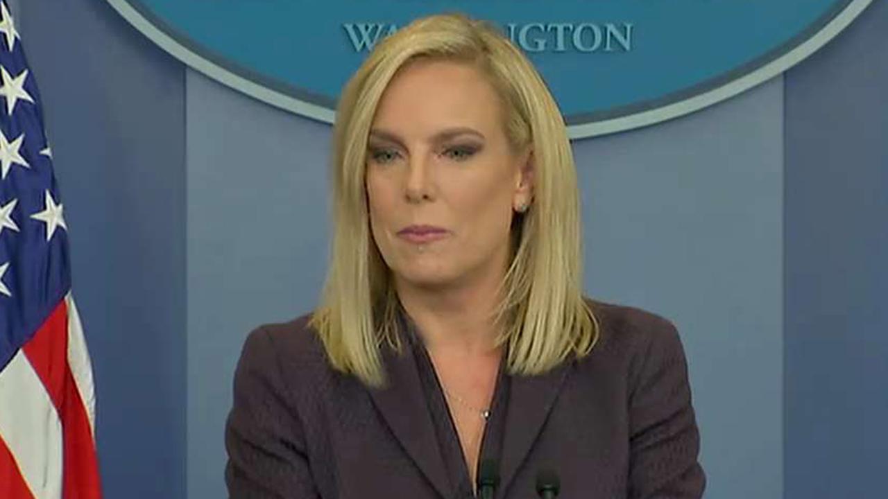 Secretary Nielsen calls out 'fake news'