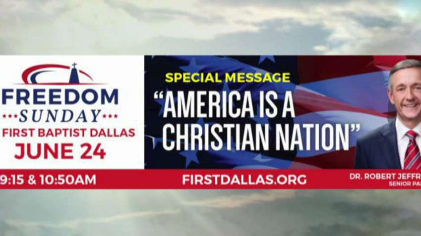 Texas church forced to remove 'Christian Nation' billboard