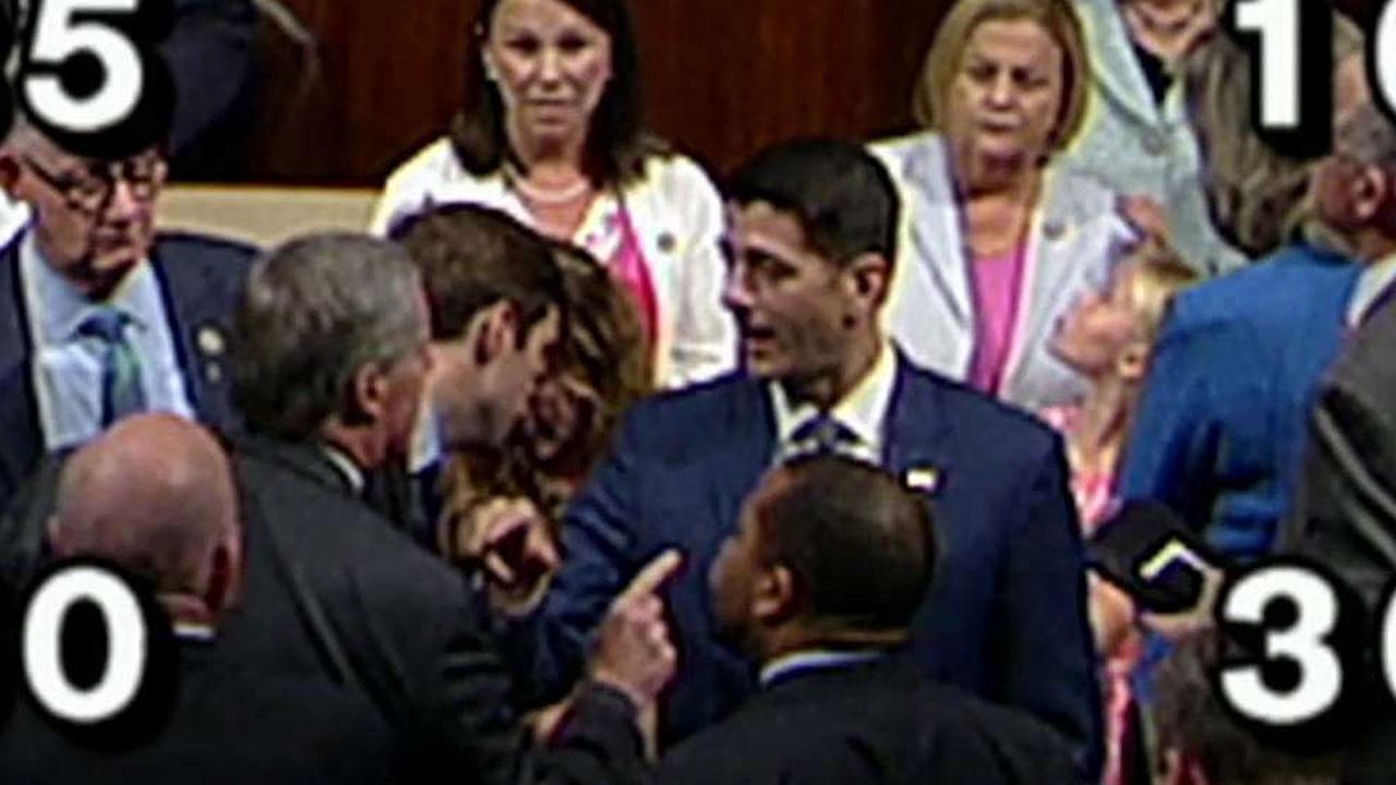 Rep. Meadows angrily confronts Speaker Ryan on House floor