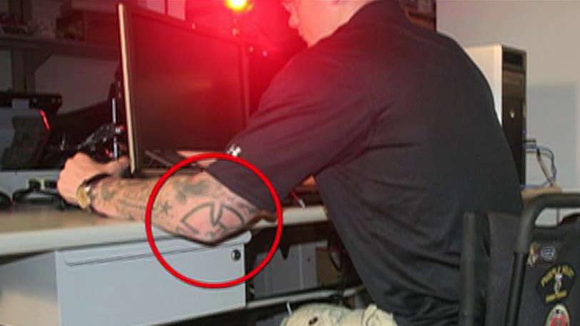 ICE agent falsely accused of having Nazi tattoo