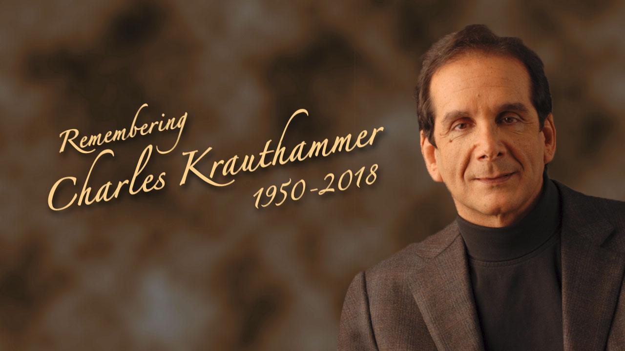 Remembering the legendary Charles Krauthammer