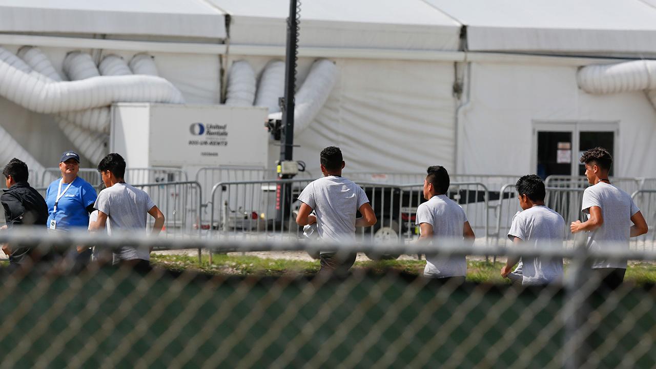 Fox News tours facility for unaccompanied migrant children