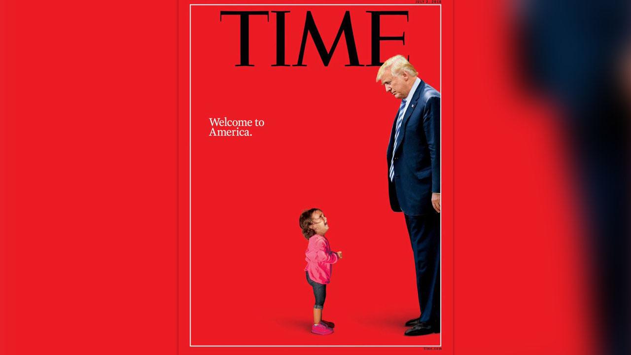 Photo of crying migrant girl was not separated from mother