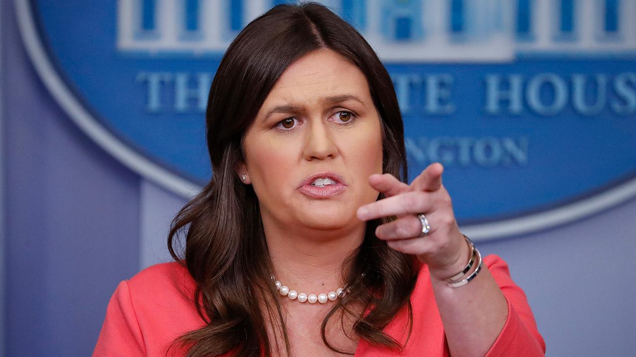 Sarah Sanders says she was kicked out of Virginia restaurant