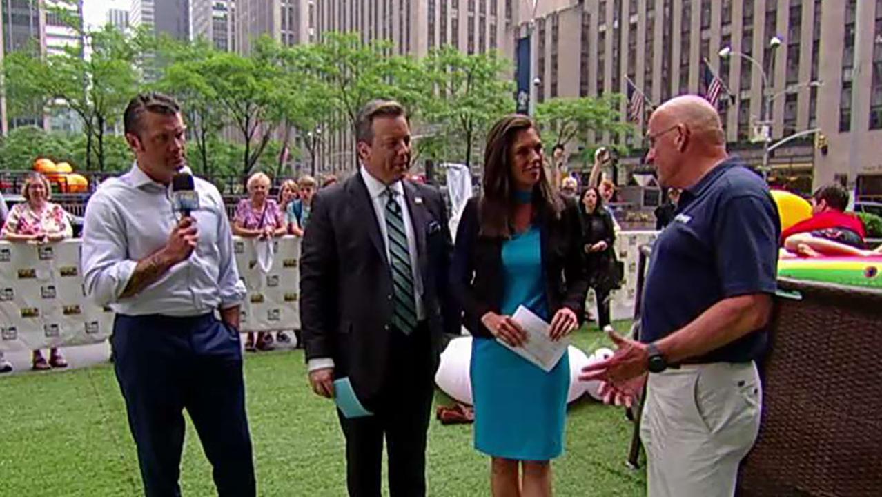 'Fox & Friends' hosts a pool party