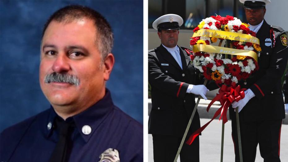 Firefighters salute fire captain ambushed responding to fire