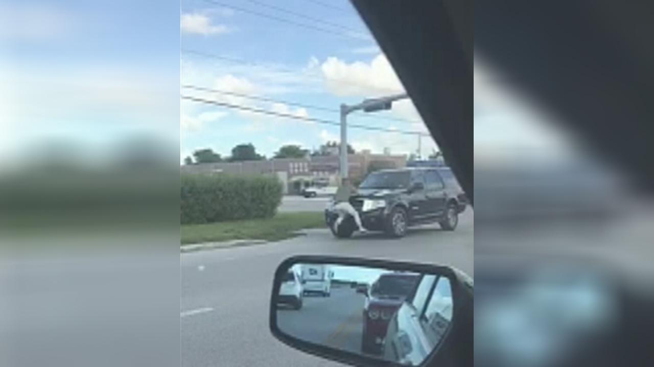 Man punches car in road rage incident